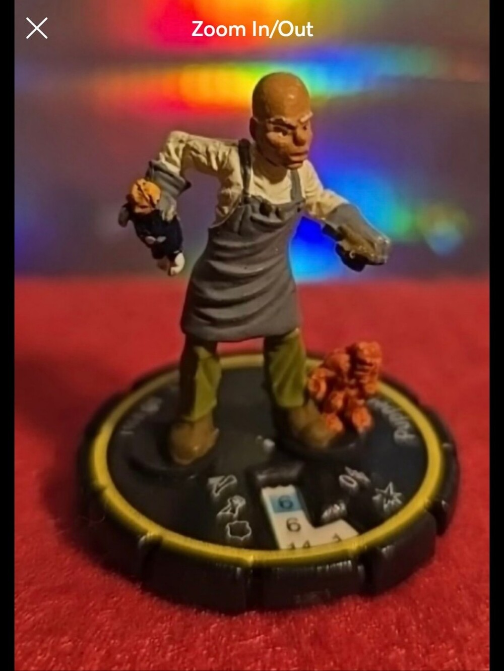 091826 HEROCLIX Infinity Challenge 061 PUPPET MASTER Rookie Yellow@studio 77a